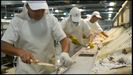 Imagen de archivo de una planta de procesado de productos pesqueros en Argentina