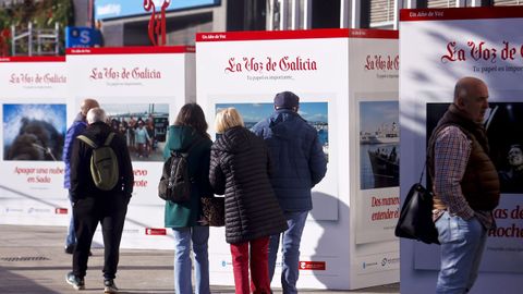 Inauguraci�n de la exposici�n �Un a�o de Voz� 2025 en el Cant�n Grande.