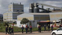 Instalaciones de Alcoa en San Cibrao