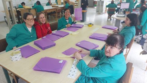 Voluntarios de Coca-Cola en Aspronaga