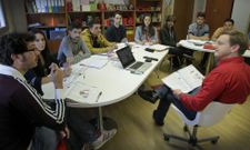 Curso de formaci�n para j�venes dispuestos a emigrar a Alemania. 