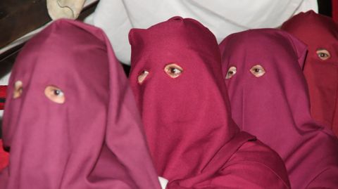 Desenclavo y procesi�n del Santo Entierro en Boiro