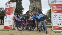 Presentaci&oacute;n de la Copa Espa&ntilde;a de Ciclismo Femenino en Pontevedra