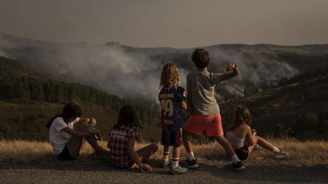 Incendio de Maceda en Ourense
