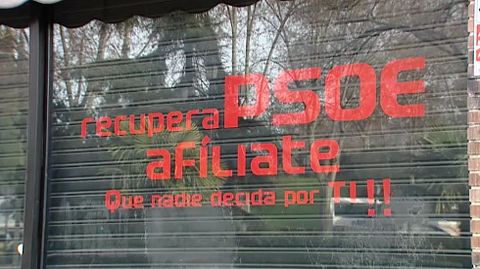 Las �dos sedes� del PSOE en Ferraz