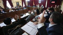 Por el momento no se celebran plenos municipales presenciales