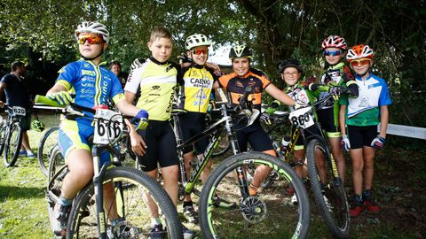 MINI BTT MACEDA.La mini BTT fomenta la convivencia entre los ni�os y ni�as de las distintas escuelas.