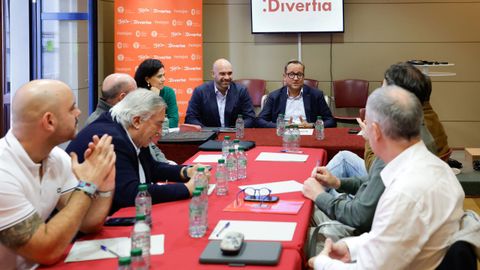 Carlos Barcia, nombrado nuevo gerente de Divertia Gij�n en la reuni�n del Consejo de Administraci�n.