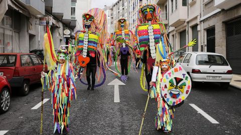 Desfile de entroido en Celanova