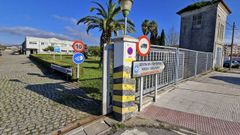 Parque de maquinaria de la Diputaci�n de Pontevedra, que ser� demolido para revertir los terrenos en el ENIL de A Xunqueira de Alba