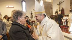 As� fue el homenaje a los colaboradores y los voluntarios de C�ritas en Cee