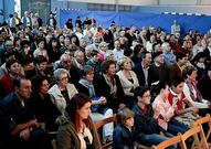 Vecinos de Cercio en la Mostra de Baile del pasado julio. 