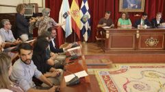 Pleno en Ferrol celebrado en verano para el sorteo de las mesas electorales para el 23J.