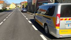 Imagen de un control realizado por la Polic�a Local�de Rianxo