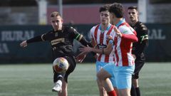 Lugo B y Arousa pelear�n durante los 90 minutos por manejar un partido sin due�o en el que ambos quisieron dominar el bal�n.