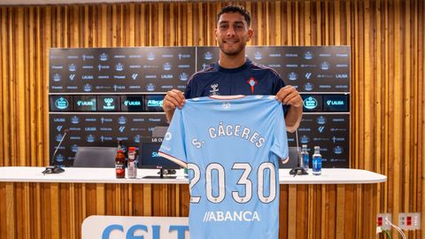 Sebasti&aacute;n Rodr&iacute;guez, de 27 a&ntilde;os, se compromete con el Celta hasta el 2030.