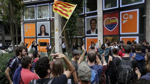 Huelga general en Catalu�a.