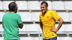 Juan Mart�nez vive su segunda etapa en el Racing de Ferrol
