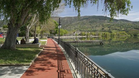 Embalse de San Martio, en A Ra de Valdeorras.