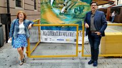 Berna Gonz�lez Harbour y Carlos Bardem