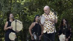 Xabier D�az & Adufeiras de Salitre, este verano en la Carballeira de Zas.