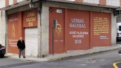 mural.En O Carballi�o se han creado murales a los poetas homenajeados en el D�a das Letras
