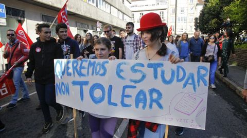 Manifestaci�n en Santiago