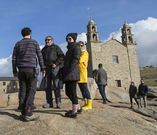 El equipo de �Sicixia�, durante el rodaje en Mux�a