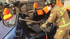 As� se excarcela a una v�ctima de un accidente de tr�fico