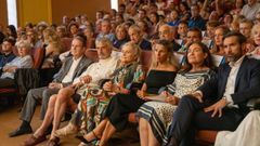 Jeremy Irons en el auditorio Mart�n C�dax de Vigo.