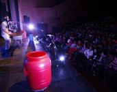 Odaiko Percusi�n mezcla m�sica y humor en �Cousas de 4�
