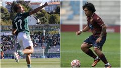 �lvaro Ram�n, en las filas del Racing, y Luisao, en las del Pontevedra, son dos piezas importantes en sus equipos.