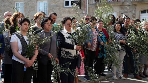 SEMANA SANTA EN BARBANZA, PROCESIN DE LA BORRIQUITA Y BENDICIN DEL DOMINGO DE RAMOS