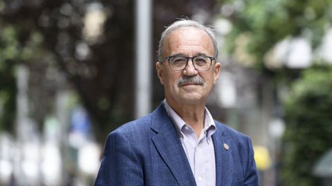 Juan Lema, presidente da Academia Galega das Ciencias