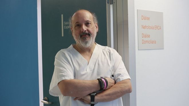 El doctor Jess Calvio, jefe del servicio de Nefrologa en el Hospital Lucus Augusti.