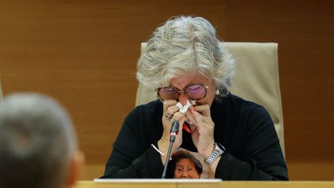 Mara del Carmen Gil Snchez durante una comparecencia en el Congreso de los Diputados ante la comisin de investigacin sobre la gestin de la crisis derivada de la dana.