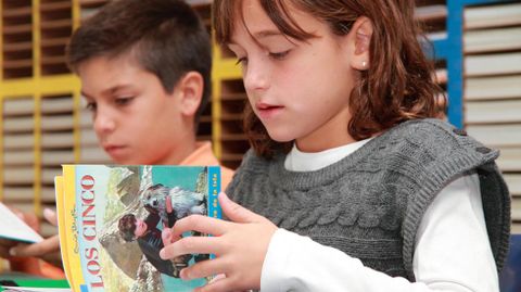 Alumnos dentro del programa Kumon