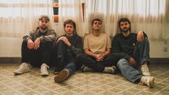 Ra�l L�pez, Roque V�zquez, Andr�s Ferreiro y Ant�n Vigara Sieiro, integrantes de Querido