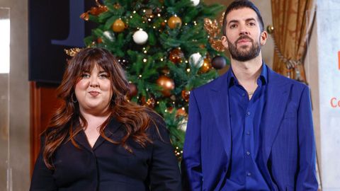 Lalachús y David Broncano, en la última edición de las Campanadas