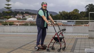Jos&eacute; Luis inventa el andador m&aacute;s potente del mundo