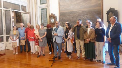 A Real Academia Galega deu acoñecer este venres en María Pita que Begoña Caamaño será a protagonista das Letras Galegas 2026