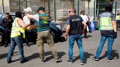 La llegada de la droga del Tit�n Tercero a Espa�a