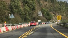 El corredor de O Morrazo se adapta tras el �ltimo derrumbe