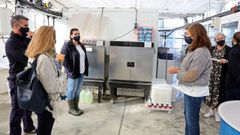 Becarios del Igafa, en el 2021, con docentes y autoridades