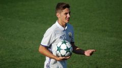 Javi Hern�ndez, en su etapa de juvenil en el Madrid