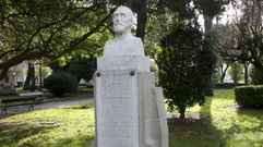 Escultura de Eduardo Pondal