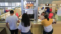 En la imagen, la UXAI del campus, donde ayer se empezaron a registrar las primeras matr�culas en las titulaciones del campus