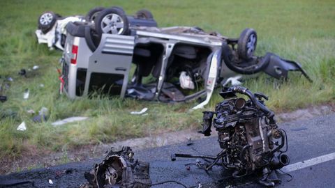 En el terrible accidente registrado en mayo en la N-6 a su paso por Lugo también fallecio una persona