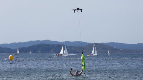 Los drones se incorporan al salvamento de playas en el 2018