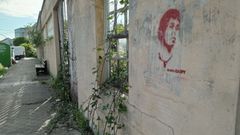 Abandono de un espacio de Mani�os